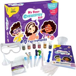 Webby My First Chemistry Kit 40 Experiments Learn n Play